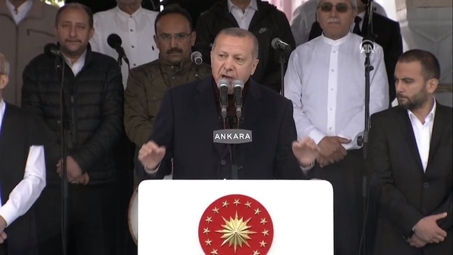 Erdoğan, Kuzey Yıldızı Camii'nin açılışını yaptı!