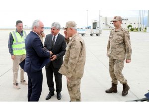 İçişleri Bakan Yardımcısı Ersoy ve Jandarma Genel Komutanı Orgeneral Çetin Hatay'da