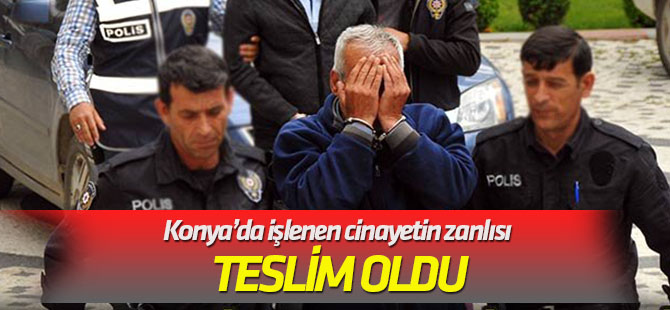 Akşehir'deki cinayet zanlısı teslim oldu