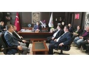 CHP Genel Başkan Yardımcısı Erkek’ten Çan Belediye Başkanı Öz’e tebrik ziyareti