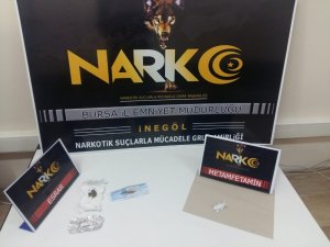 İnegöl’de asayiş uygulamasında 9 gözaltı