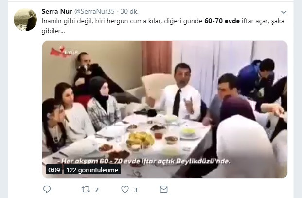 Ekrem İmamoğlu: Her akşam 60-70 evde iftar açtık!