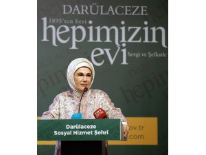 Emine Erdoğan, Darülaceze sakinleriyle iftarda buluştu