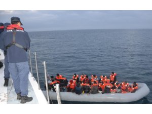 Ege’de düzensiz göçmen akını sürüyor
