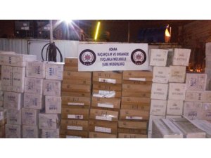 Zuladaki kaçak sigaraları "Tiryaki" buldu
