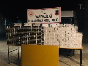 Van’da 9 bin 940 paket kaçak sigara ele geçirildi