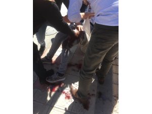 Kız meselesi kanlı bitti: 1 yaralı