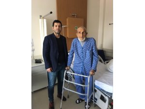 Beyşehir'de 101 yaşındaki hastaya kalça ameliyatı