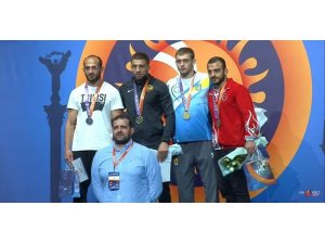 Kiev turnuvasında 5 madalya kazanan milliler takım halinde 3. oldu