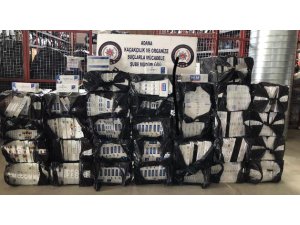 Adana'da kaçak sigara operasyonu