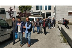 Samsun’da FETÖ’nün asker yapılanmasında 12 şahıs adliyede