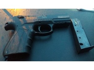 İnegöl’de silah ele geçirildi