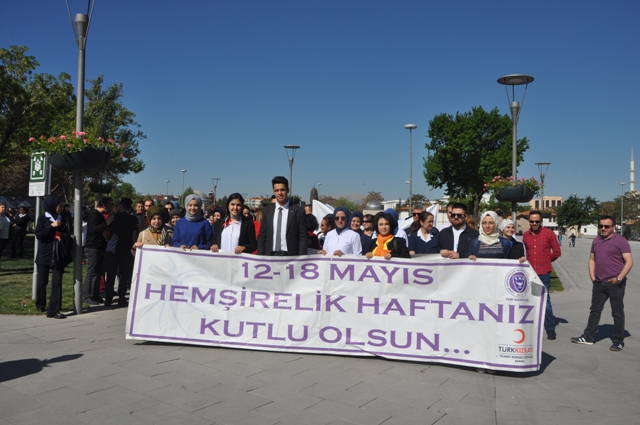 Hemşireler günü kutlandı