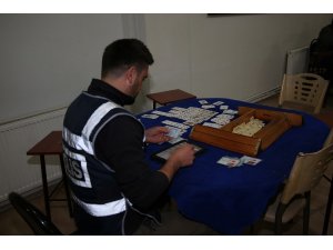 Nevşehir’de kumar ve tombala operasyonu