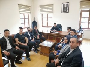 Gençlerden Malatya Sivil Toplumla İlişkiler Müdürlüğü’ne ziyaret