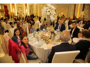 Şehit aileleri için iftar programı