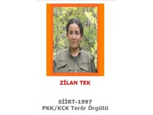 600 bin TL ödülle aranan kadın terörist ölü ele geçirildi