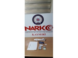 Kayseri’de uyuşturucu operasyonu