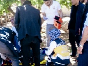 Kahta’da su tankeri devrildi: 1 yaralı