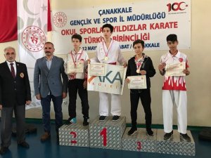 Denizlili karateciler dereceye girdi
