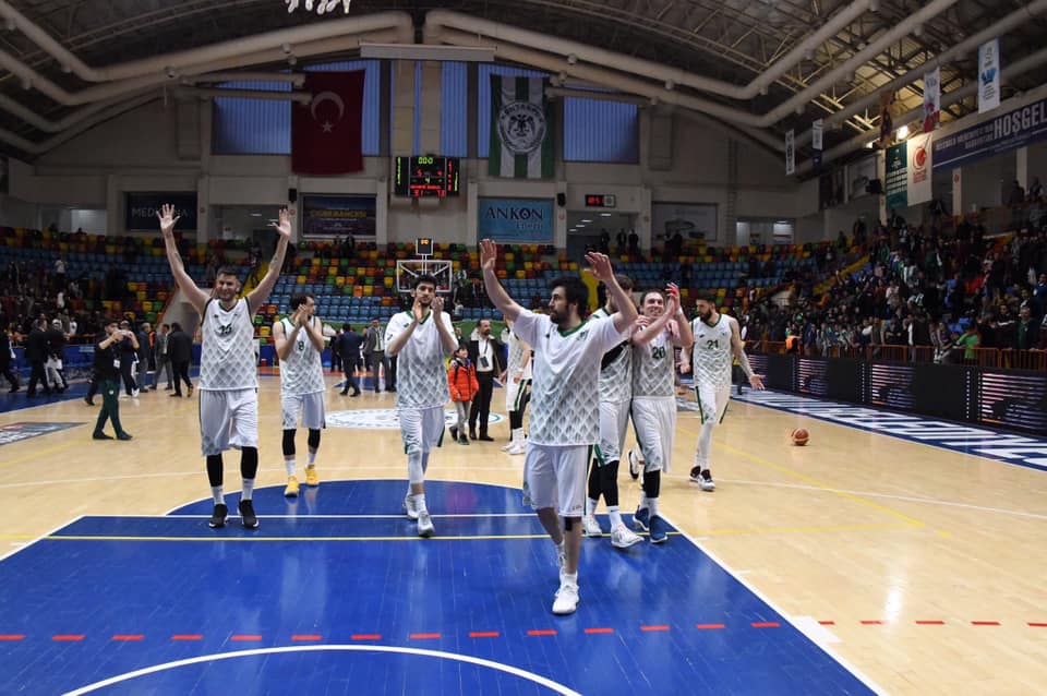 Konyaspor Basketbol TBL play-off'unda yarı finalde