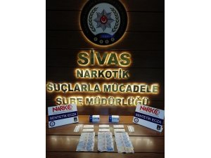 Sivas’ta 4 uyuşturucu tutuklaması