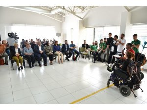 Bursa’da ‘Engelsiz’ dart  heyecanı