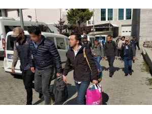 Samsun’da FETÖ’nün asker yapılanmasında 6 zanlı adliyede