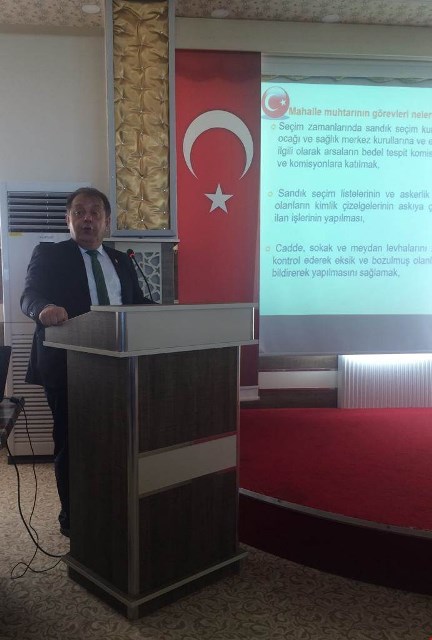 Beyşehir'de muhtarlara hizmet içi eğitim semineri