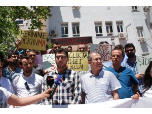 Mardin’de doktora şiddet protesto edildi