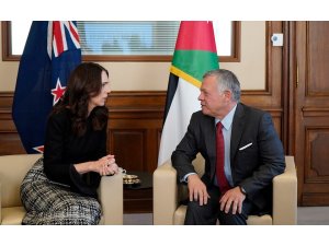 Ürdün kralı, Yeni Zelanda Başbakanı Ardern ile görüştü