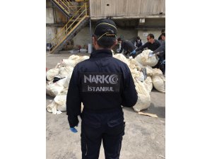İstanbul’da 10 ton uyuşturucu fabrika kazanında imha edildi
