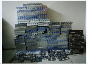 Gazaintap’te 4 bin 190 paket kaçak sigara ele geçirildi