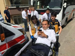 Yol verme kavgasında silahlar çekildi: 1 yaralı