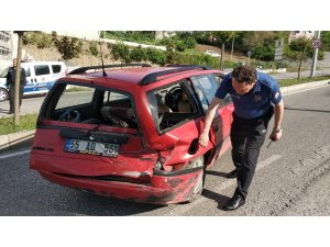 Samsun’da trafik kazası: 2 yaralı