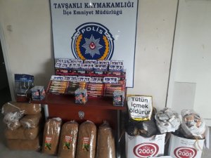 Emniyet Müdürlüğü ekipleri kaçak tütüne geçit vermiyor