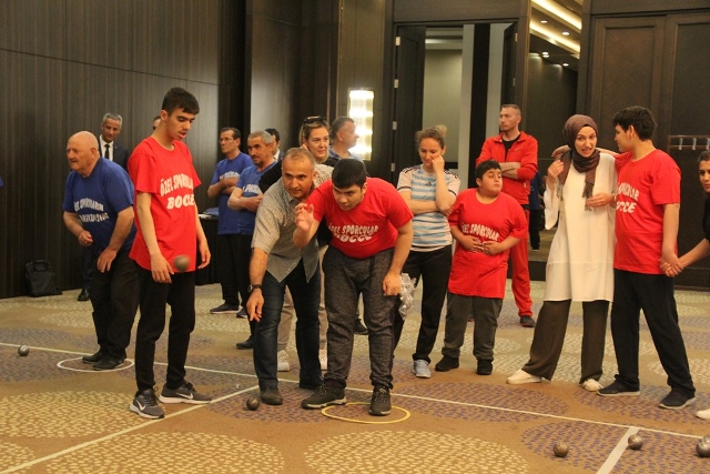 Özel Sporcular Bocce İl Birinciliği Vali Toprak’ın Katılımıyla Gerçekleşti