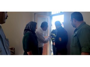 Başkan Kılınç yangın yerinde