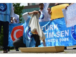 BTÜ’de arpalı protesto
