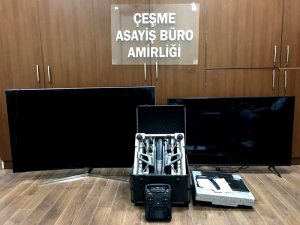 Çeşme’deki hırsızlık operasyonunda 1 tutuklama