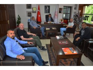 Muay Thai camiasından Eskici’ye ziyaret