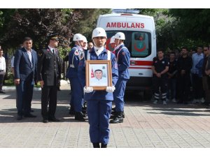 Siirt’te şehit güvenlik korucusu için tören düzenlendi
