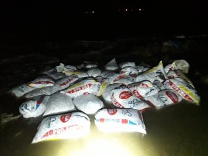 Muradiye’de 1 tonu canlı, 4 ton inci kefali ele geçirildi