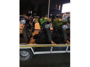 Modifiyeli araçlara operasyon