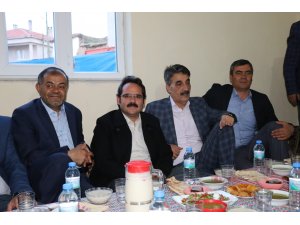 Kaya ve Akkaş, Karalar köyü sakinleriyle iftarda buluştu