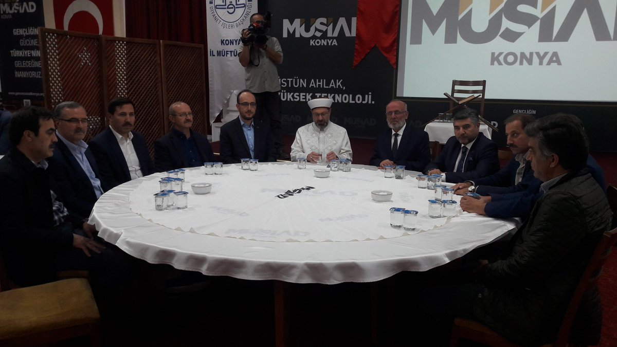 Ali Erbaş MÜSİAD'ta konuştu