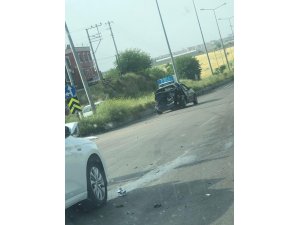 Diyarbakır’da trafik kazası: 2 yaralı