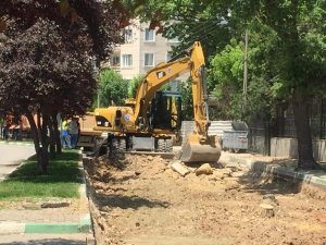 Bursa’da doğalgaz sızıntısı caddeyi trafiğe kapattırdı