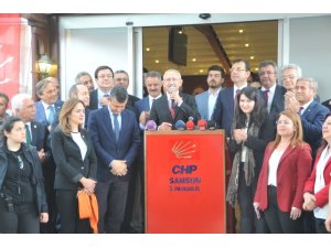Kılıçdaroğlu Samsun’da vatandaşlarla buluştu