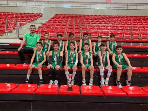 Konyaspor U 10 Basketbol Konya şampiyonu